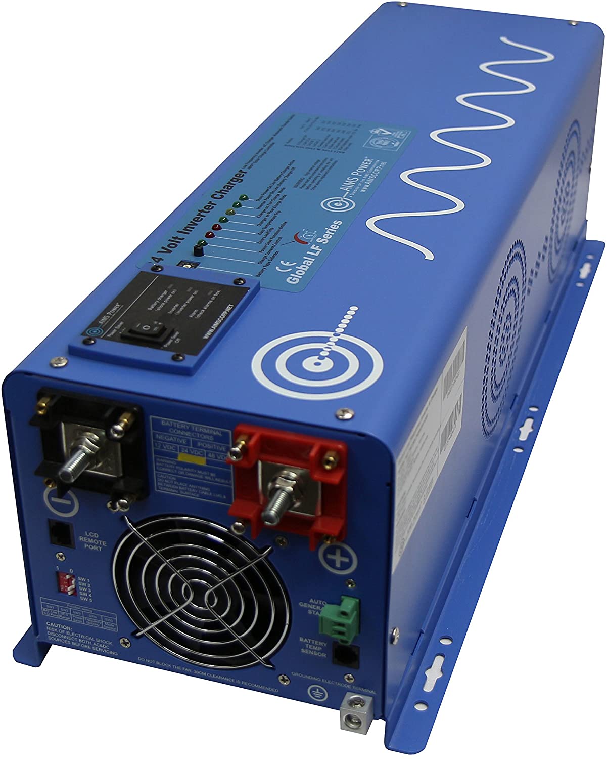 AIMS Power 6000W Pure Sine Inverter Charger