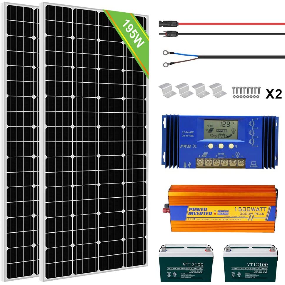 ECO-WORTHY 400W Solar Panel Kit