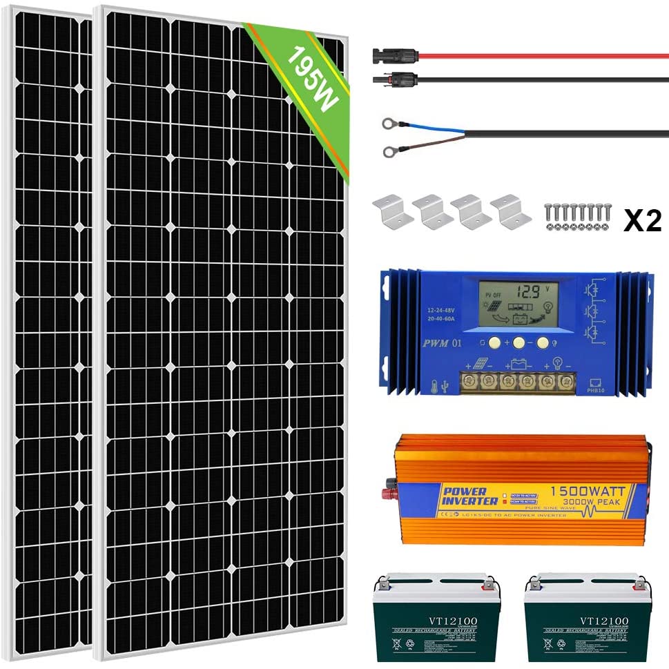 ECO-WORTHY 400W Solar Panel Kit Review