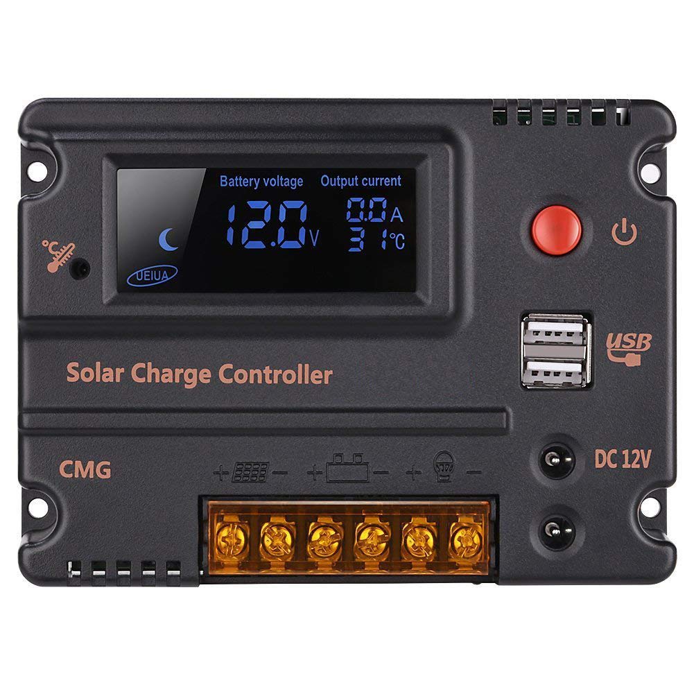 GHB 20A 12V 24V Solar Charge Controller