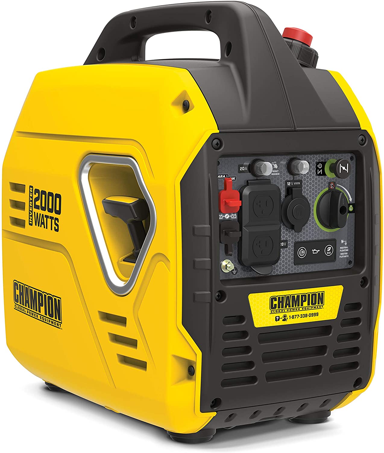 Champion Power Equipment 100692 2000-Watt Ultralight Portable Inverter Generator