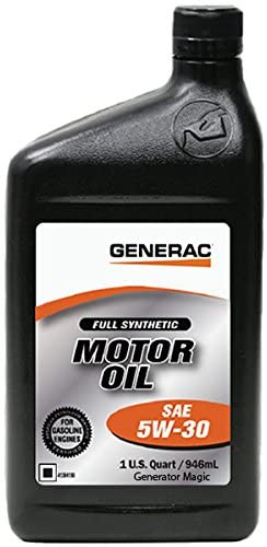 Generac Full Synthetic Motor Oil 5W-30 SN