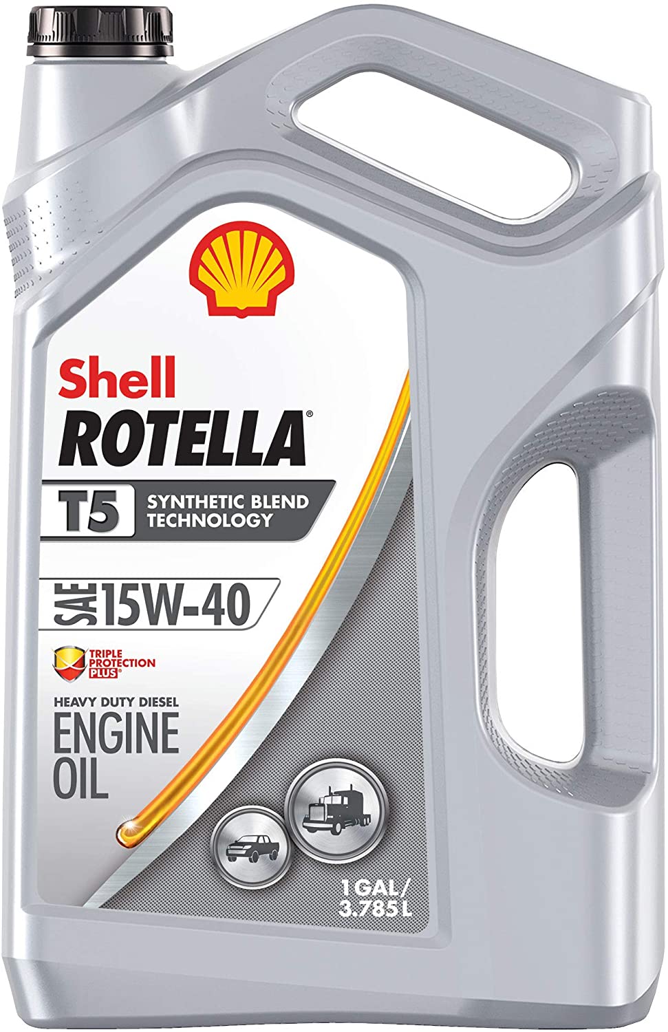 Shell Rotella T5 Synthetic Blend 15W-40 Diesel Engine Oil