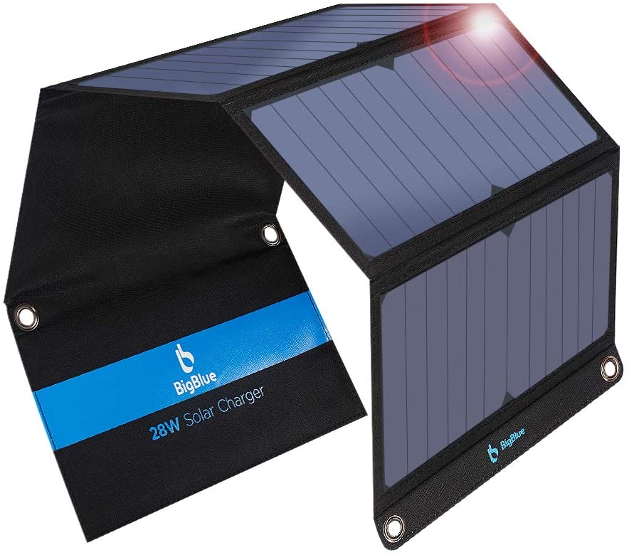 BigBlue 3 USB Ports 28W Solar Charger