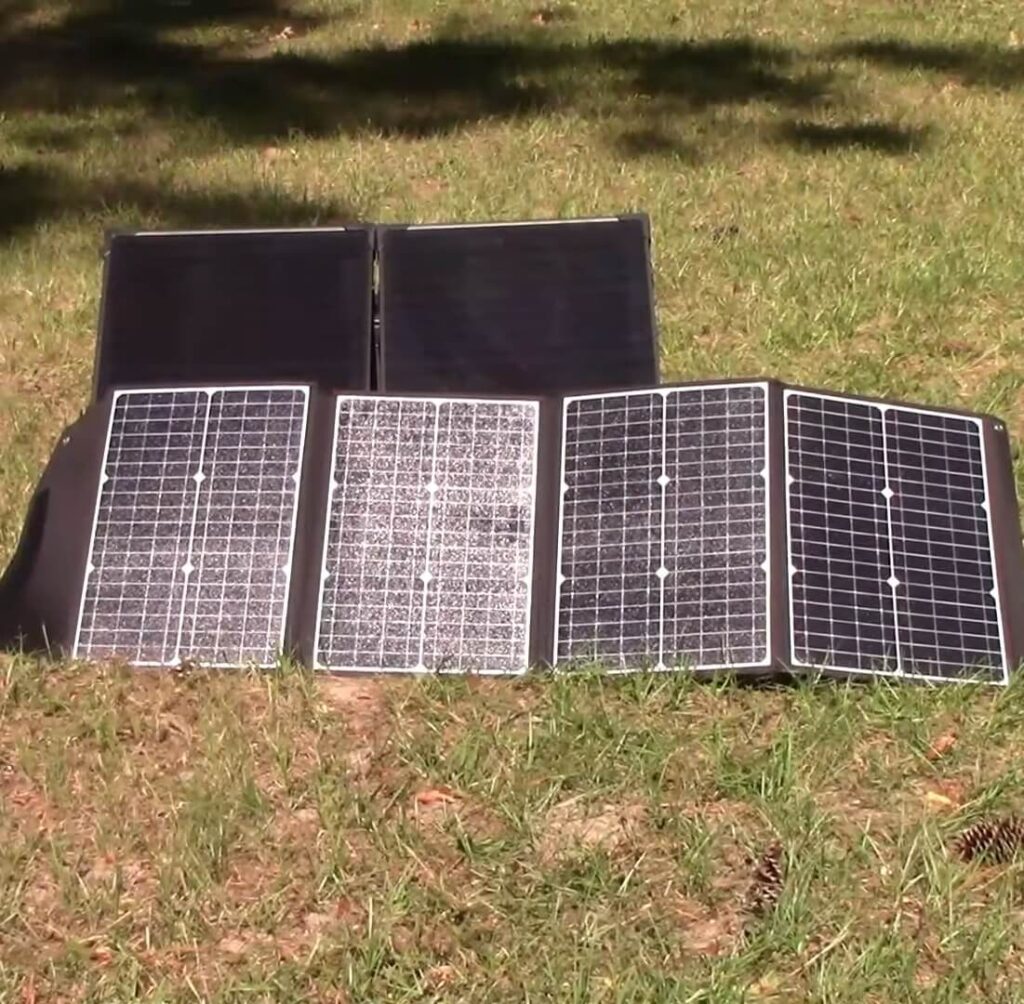 PAXCESS 120W 18V Portable Folding Solar Panel Review