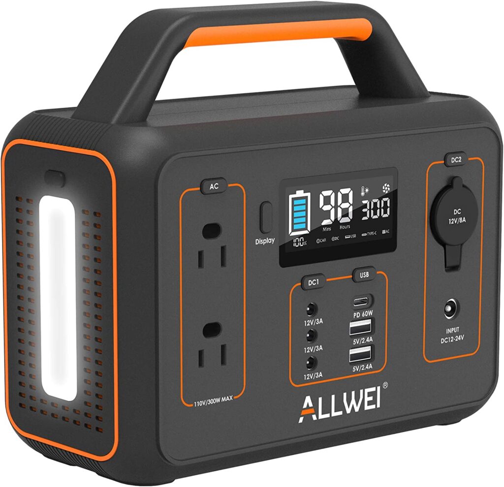 ALLWEI Portable Power Station 300W Review