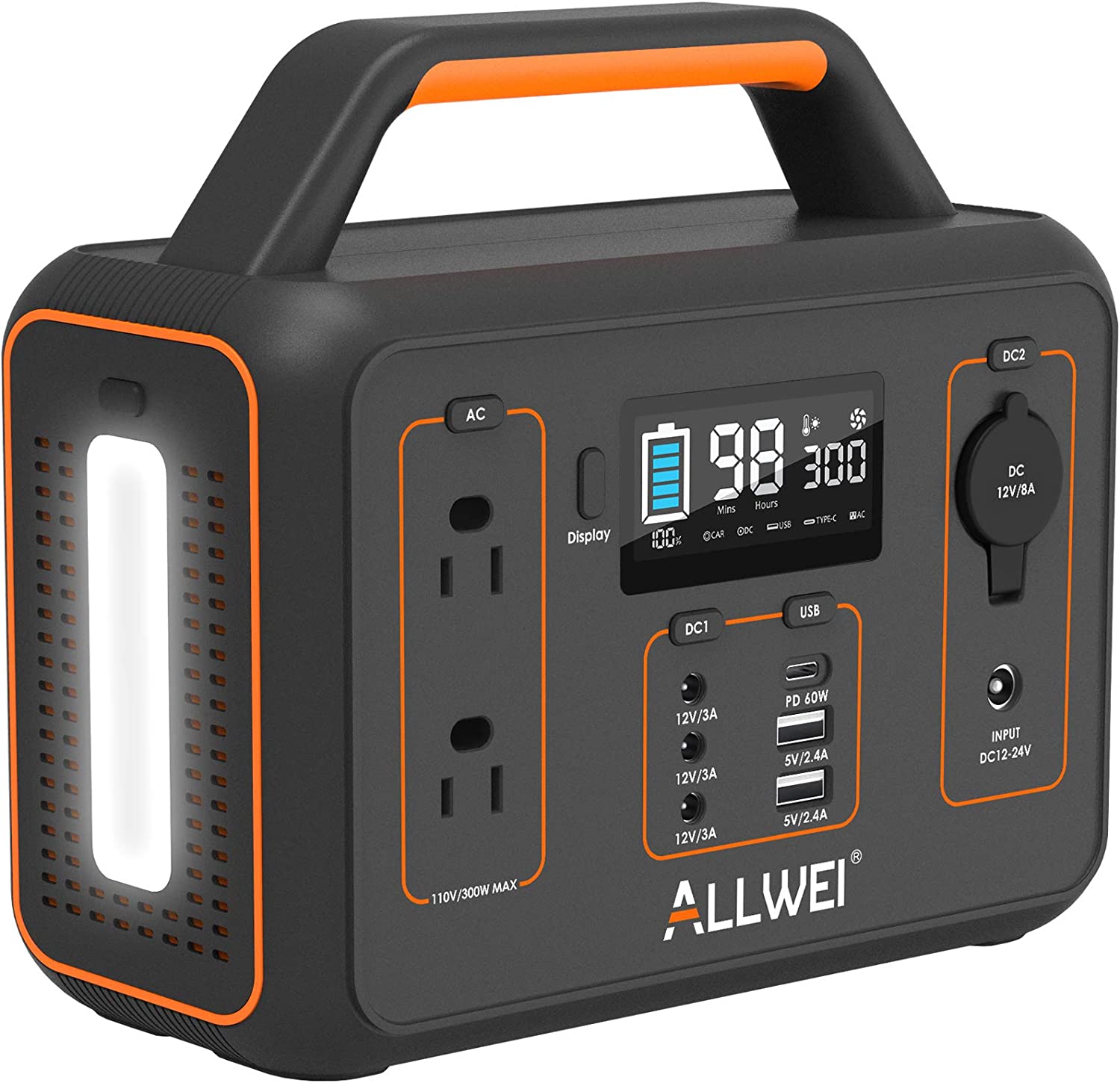 ALLWEI Portable Power Station 300W