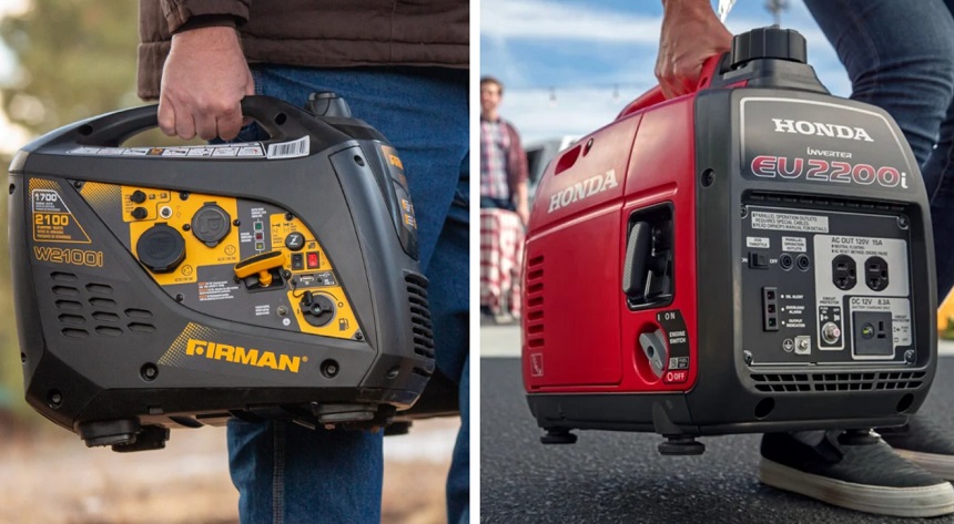 Firman W01784 vs. Honda EU2200i Generator: Comparison of Two Brands