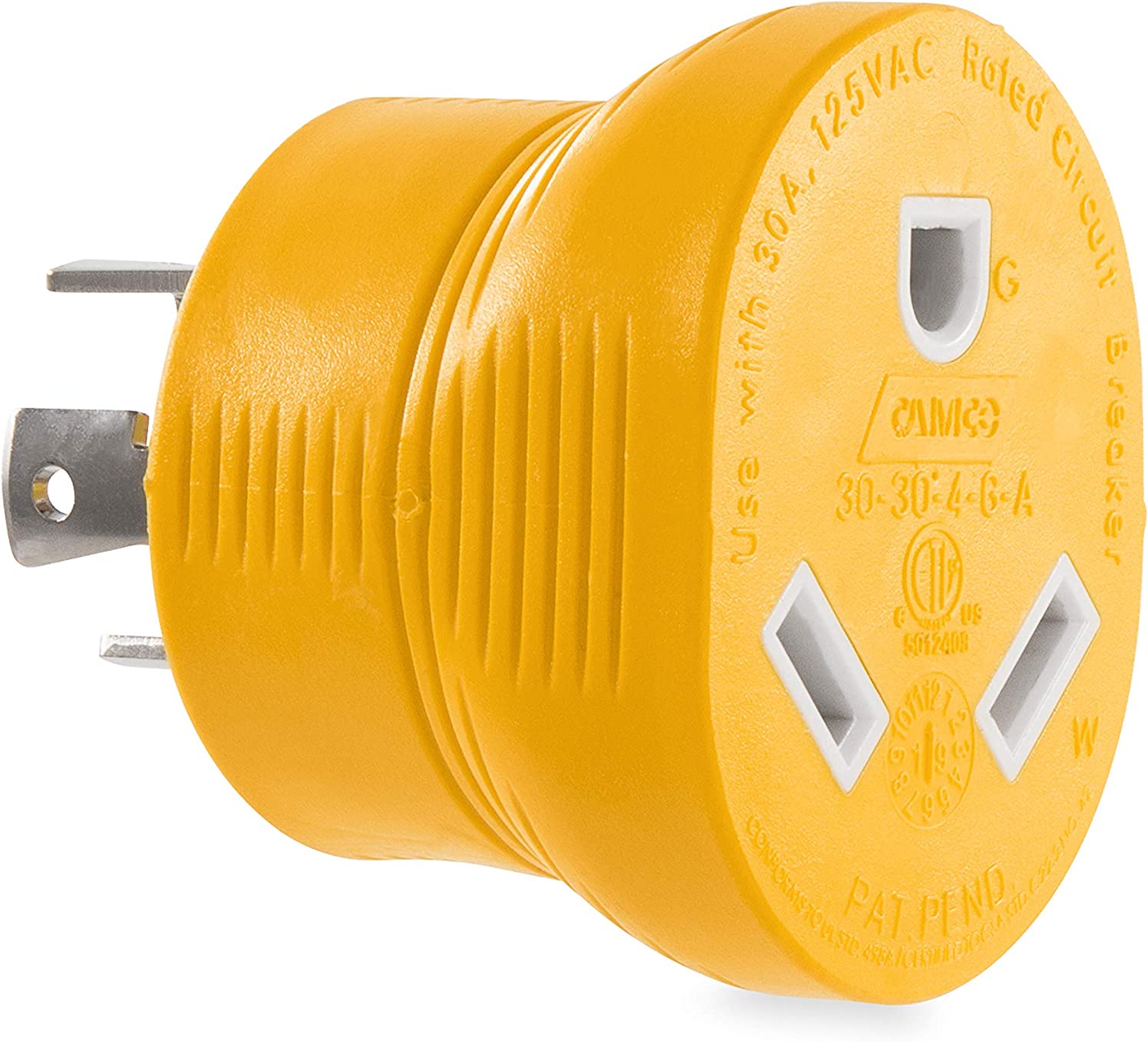 Camco PowerGrip 30 Amp 4-Prong Generator Adapter